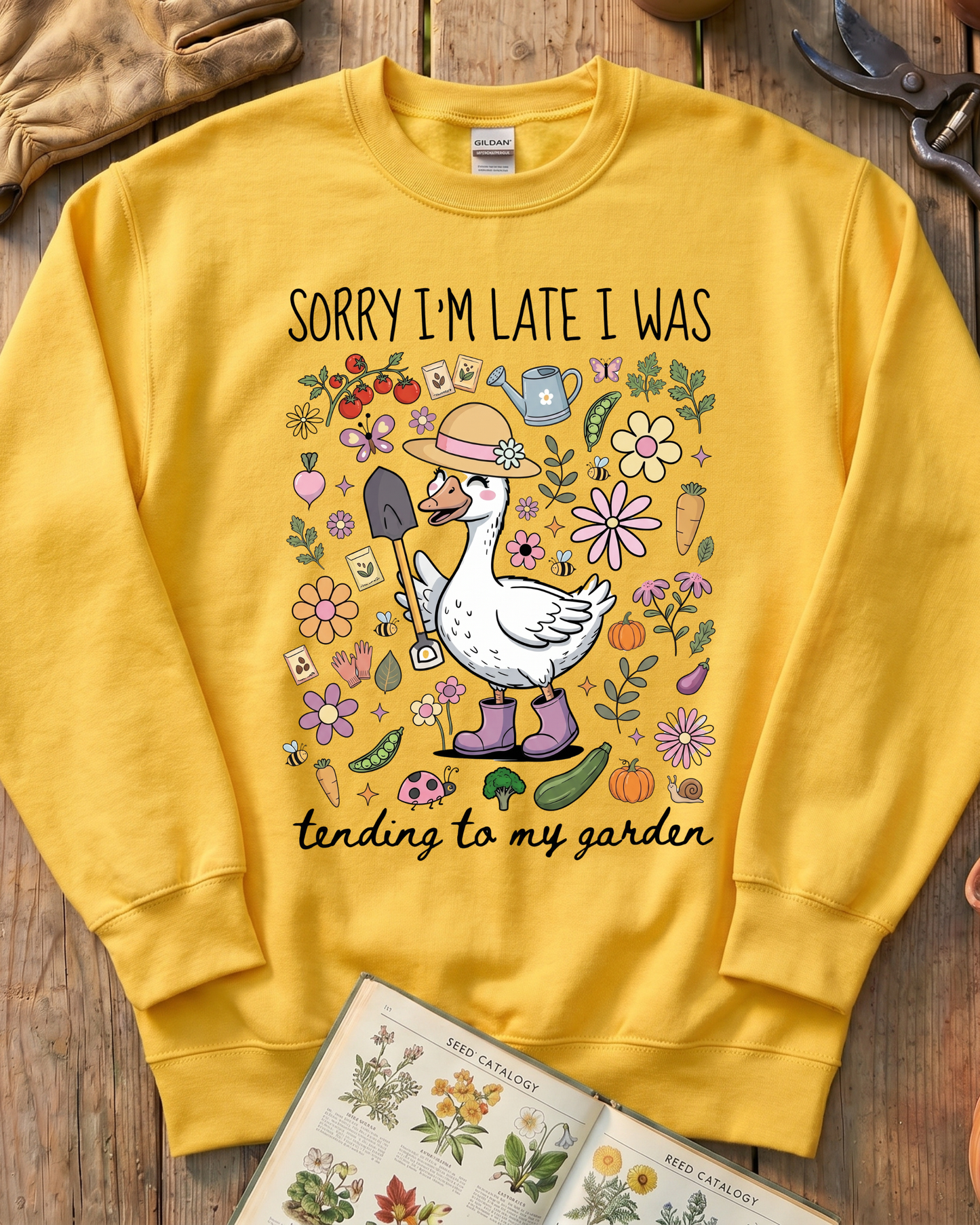 Goose Gardening Sweatshirt