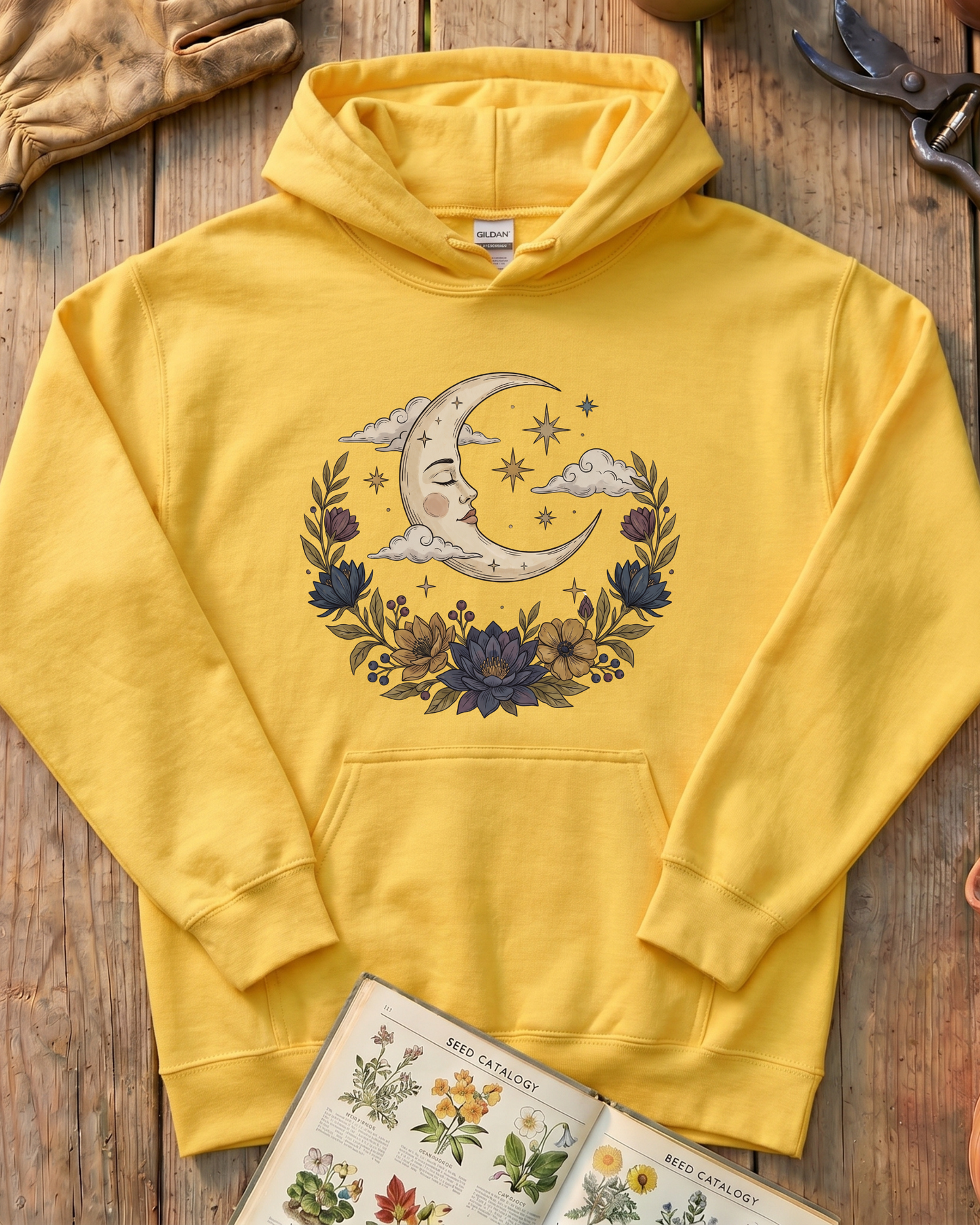 Moon Bloom Hoodie