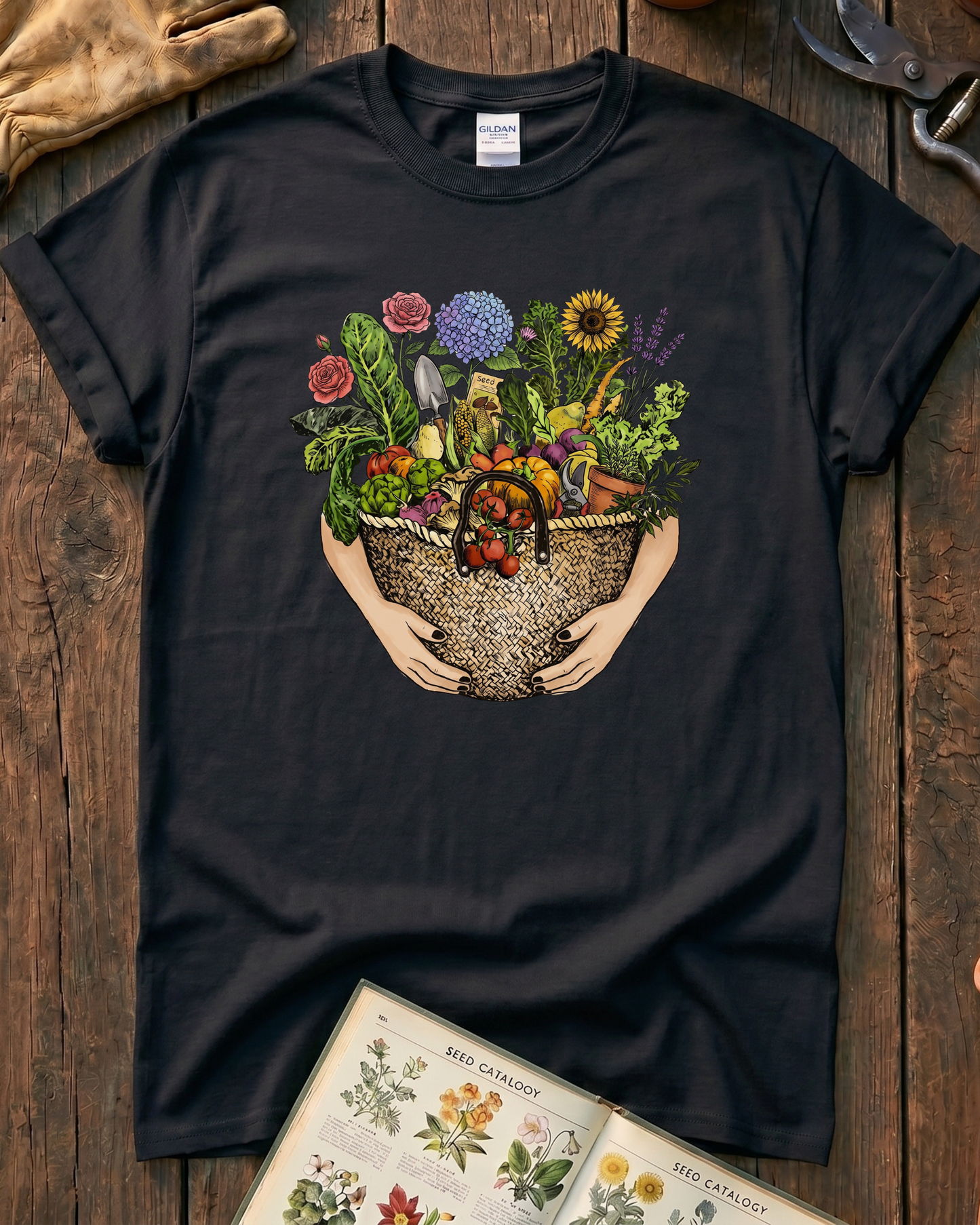 From Garden to Basket T‑Shirt