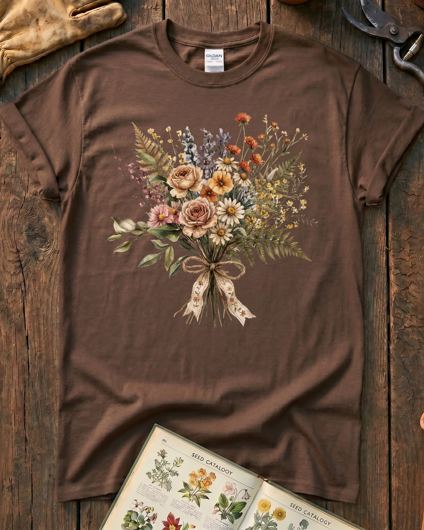 Floral Bouquet Botanical T-Shirt