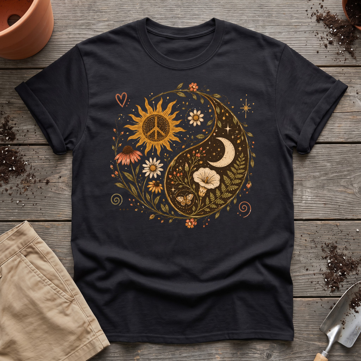 Botanical Sun & Moon T-Shirt
