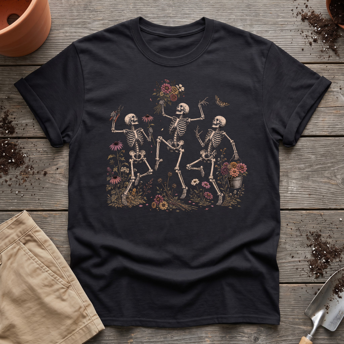 Skeleton Gardeners T-Shirt