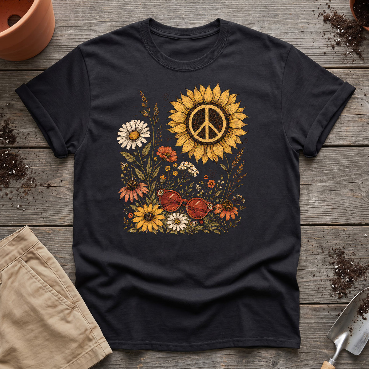 Sunflower Peace T-Shirt