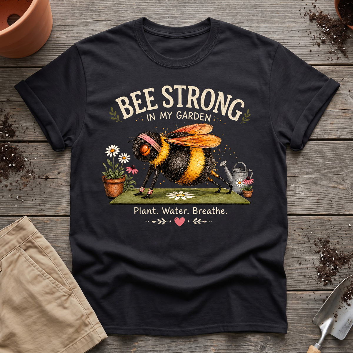 Bee Strong Garden T-Shirt