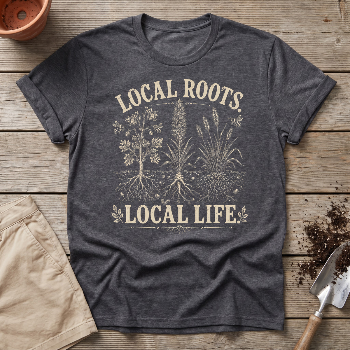 Local Roots Native Garden T-Shirt