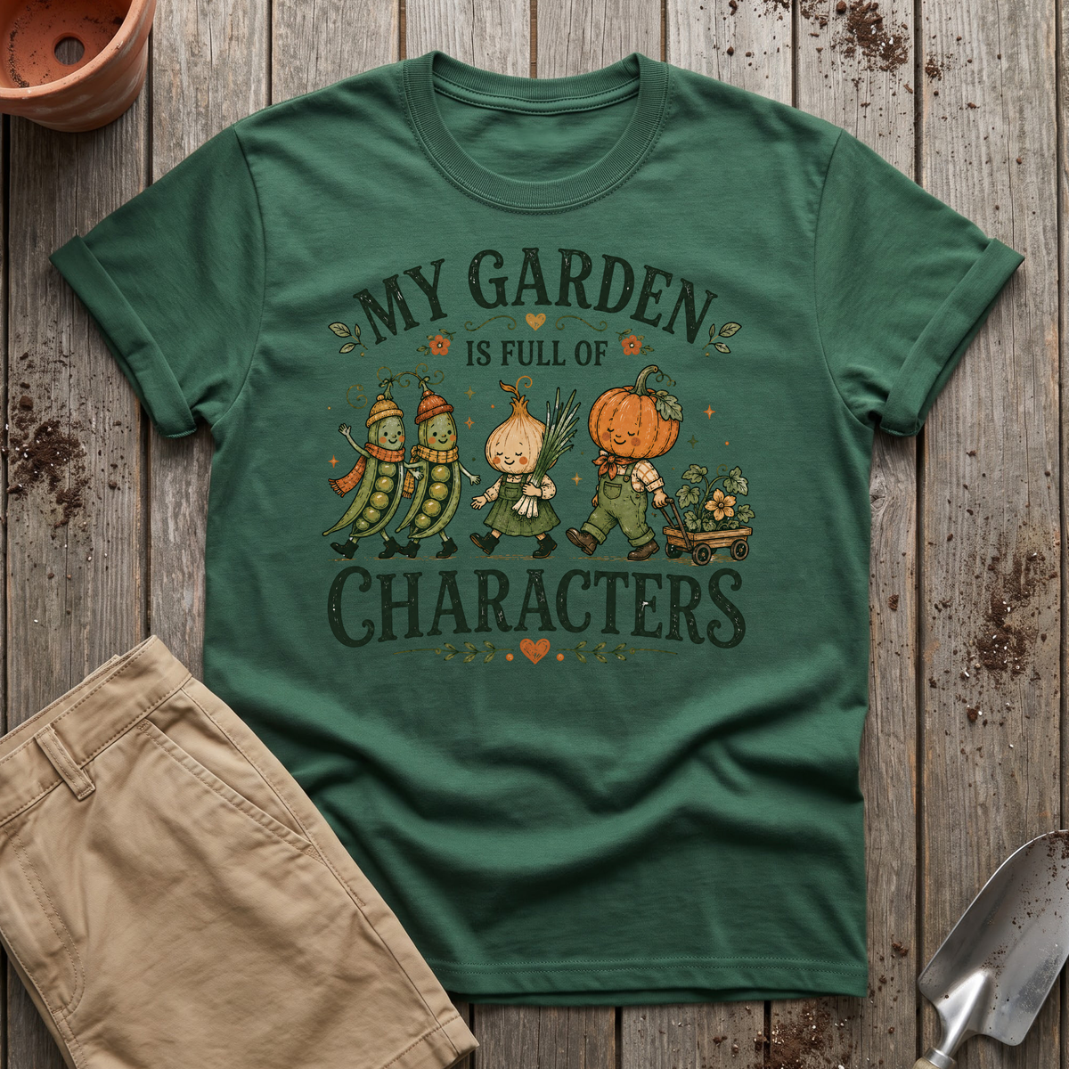 Garden Characters T-Shirt