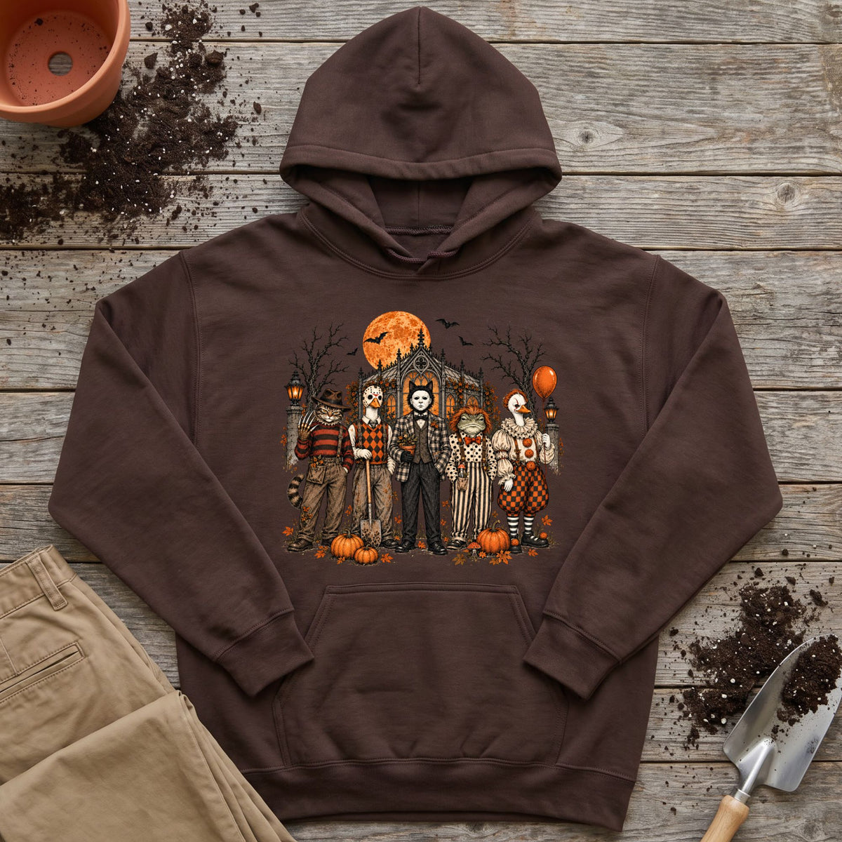 Spooky Garden Lineup Hoodie