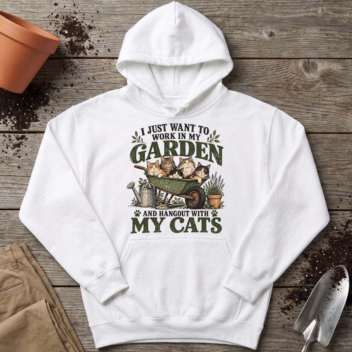 Garden Cat Life Hoodie