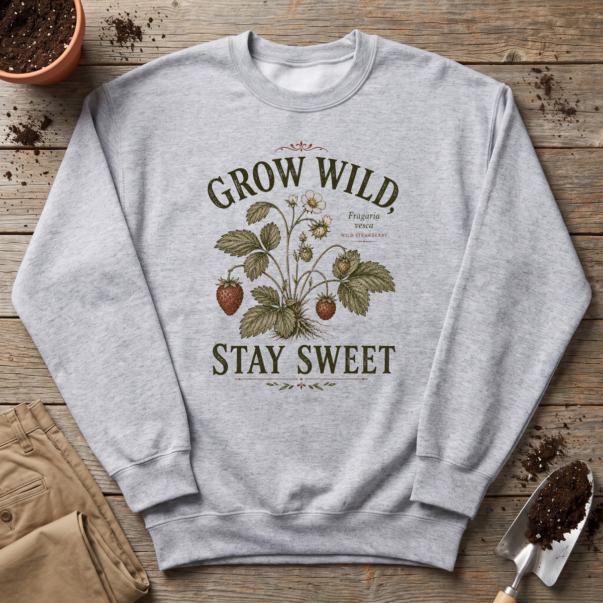 Wild Strawberry Sweatshirt