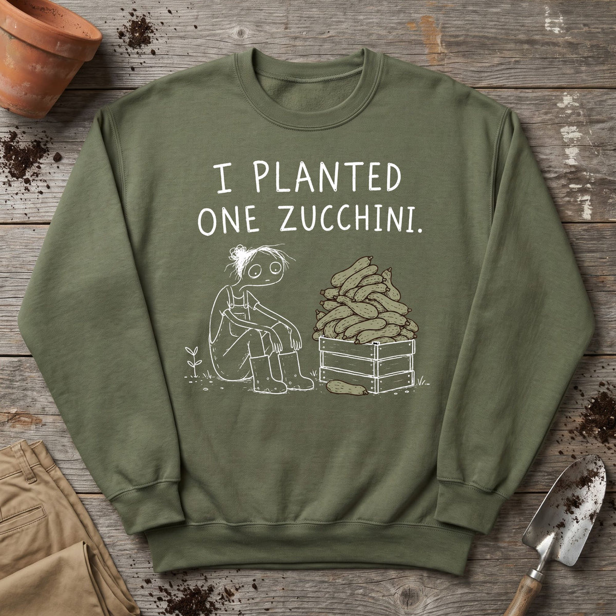 Zucchini Regret Sweatshirt