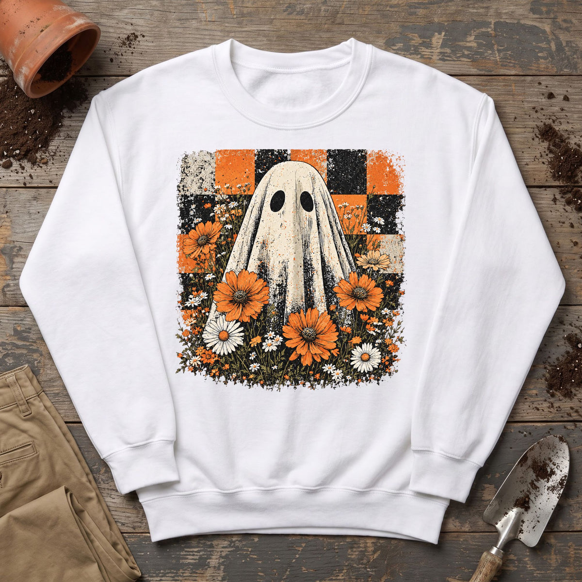 Haunted Flower Garden Sweatshirt