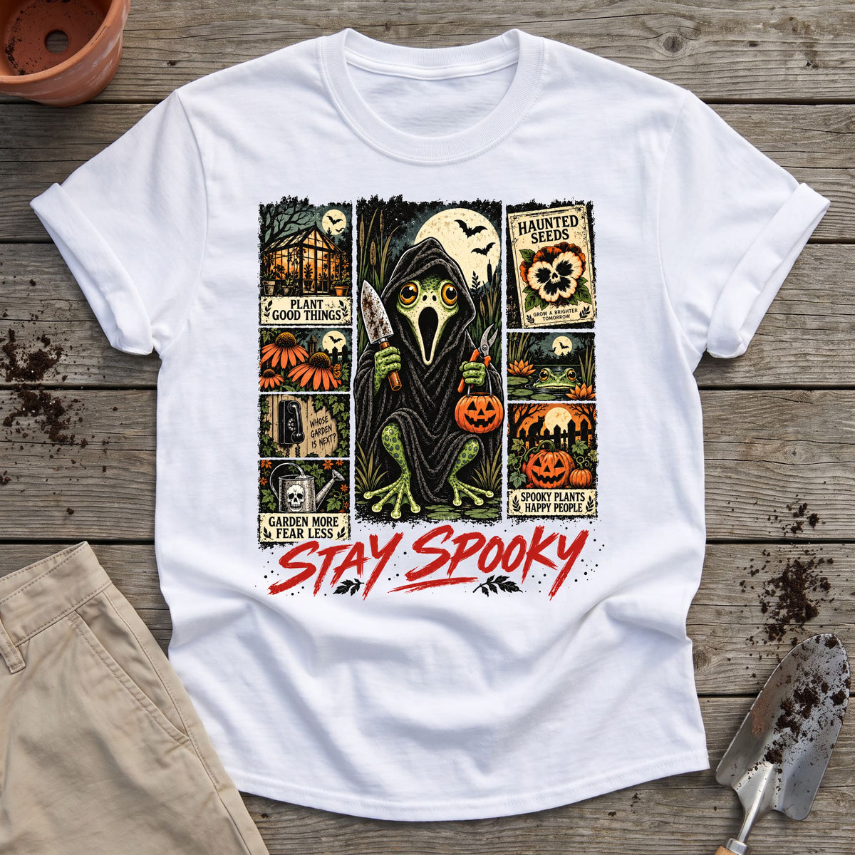 Stay Spooky Gardener T-Shirt