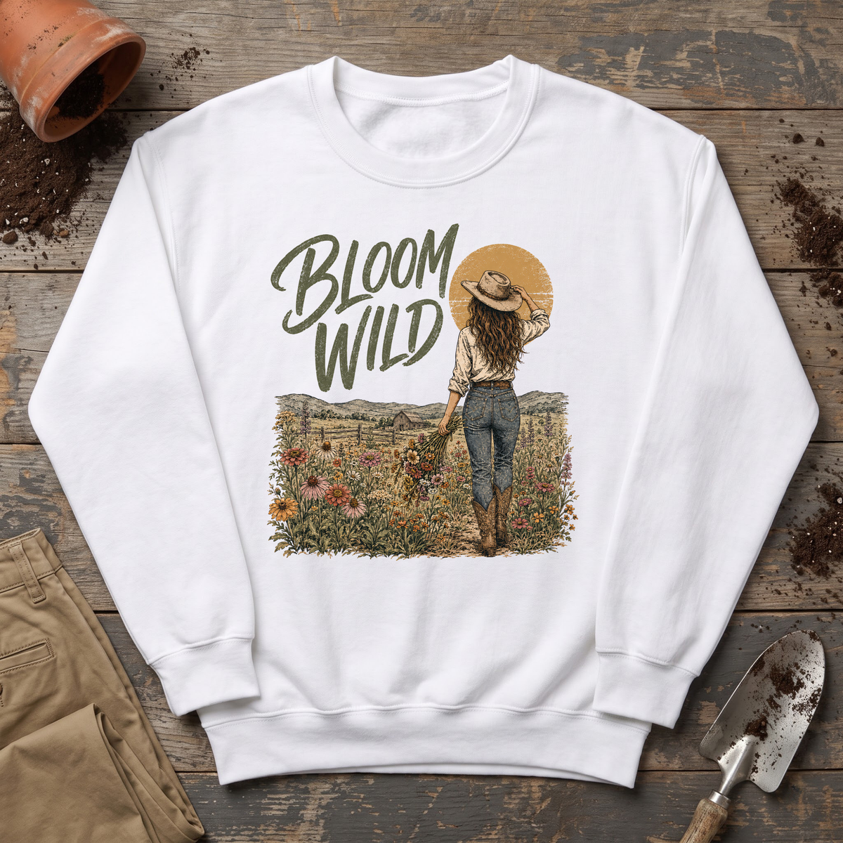 Wildflower Country Sweatshirt