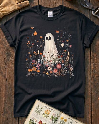 Ghost In The Wildflower Garden T-Shirt