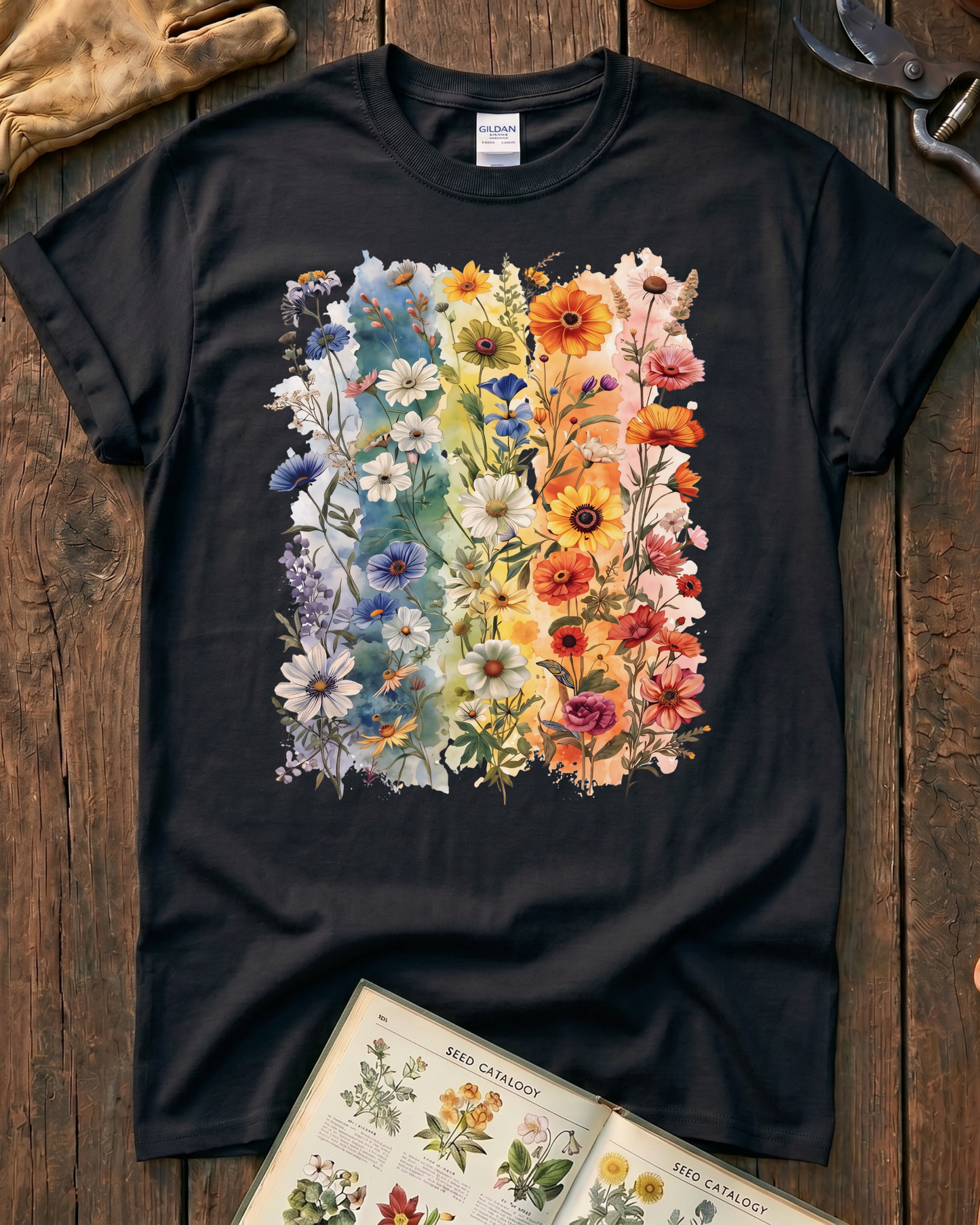Wildflower Meadow Botanical T-Shirt