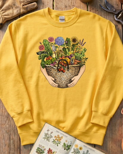 From Garden to Basket Sweatshirt