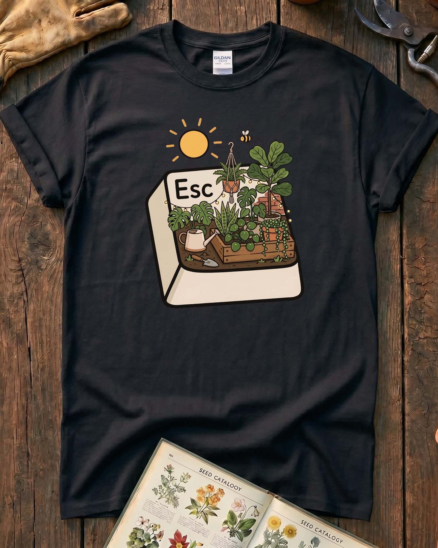 Escape Into Plants T-Shirt