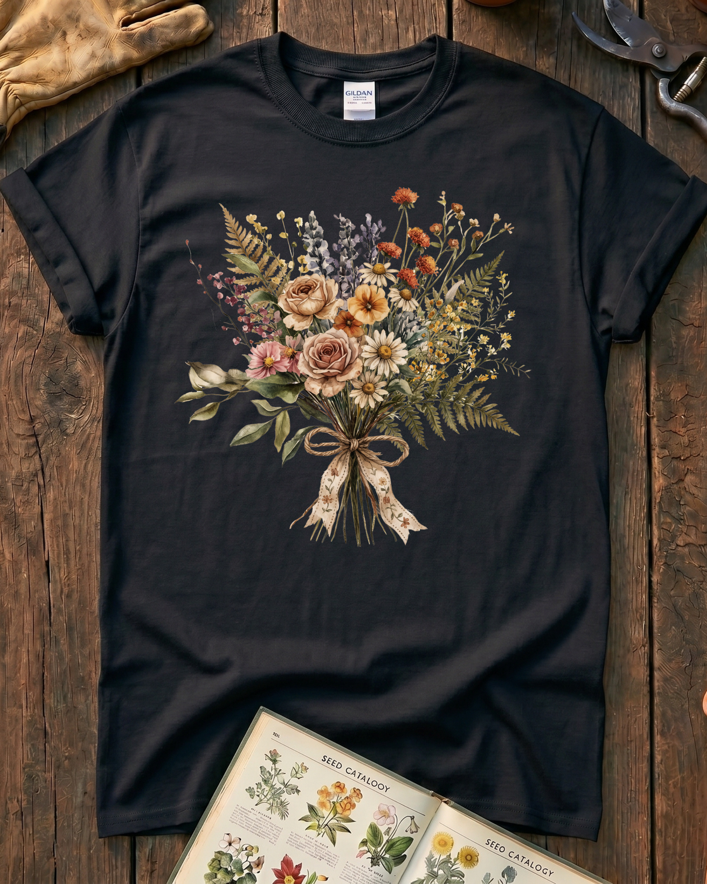 Floral Bouquet Botanical T-Shirt