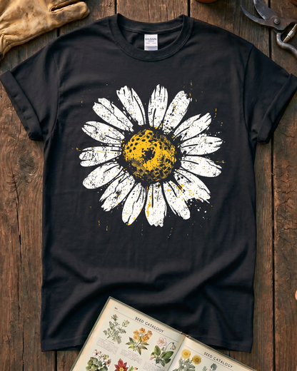 Bold Daisy Ink Garden T-Shirt