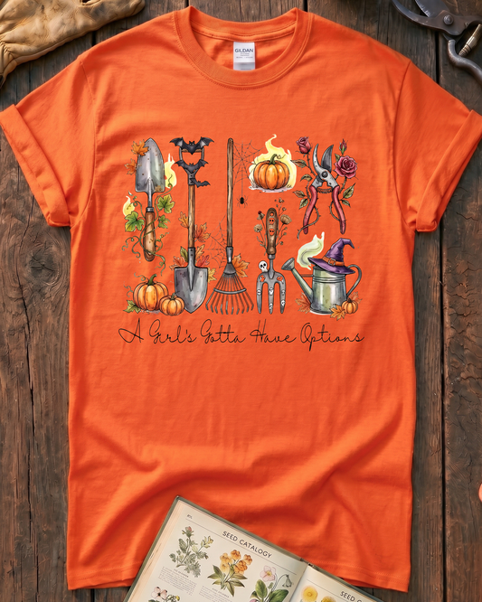Halloween Garden Tools T-Shirt