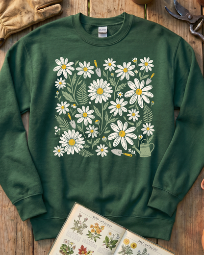 Daisy Flowers Sweatshirt