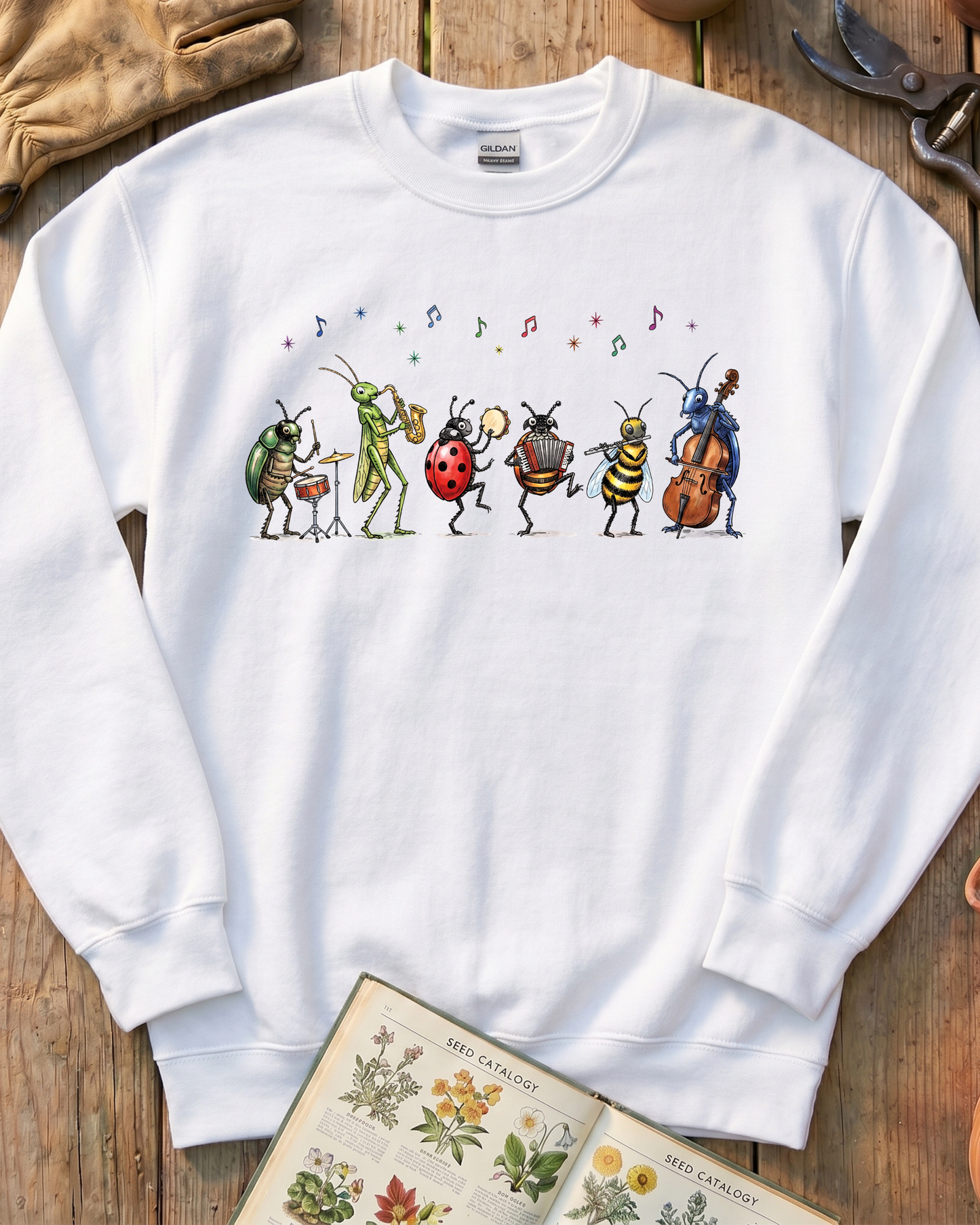 Garden Bug Orchestra Sweatshirt