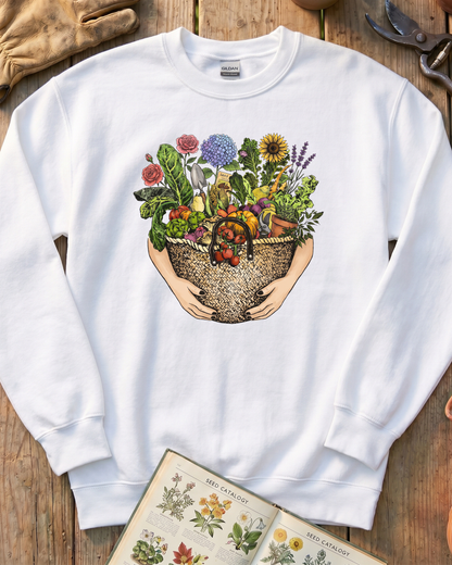 From Garden to Basket Sweatshirt