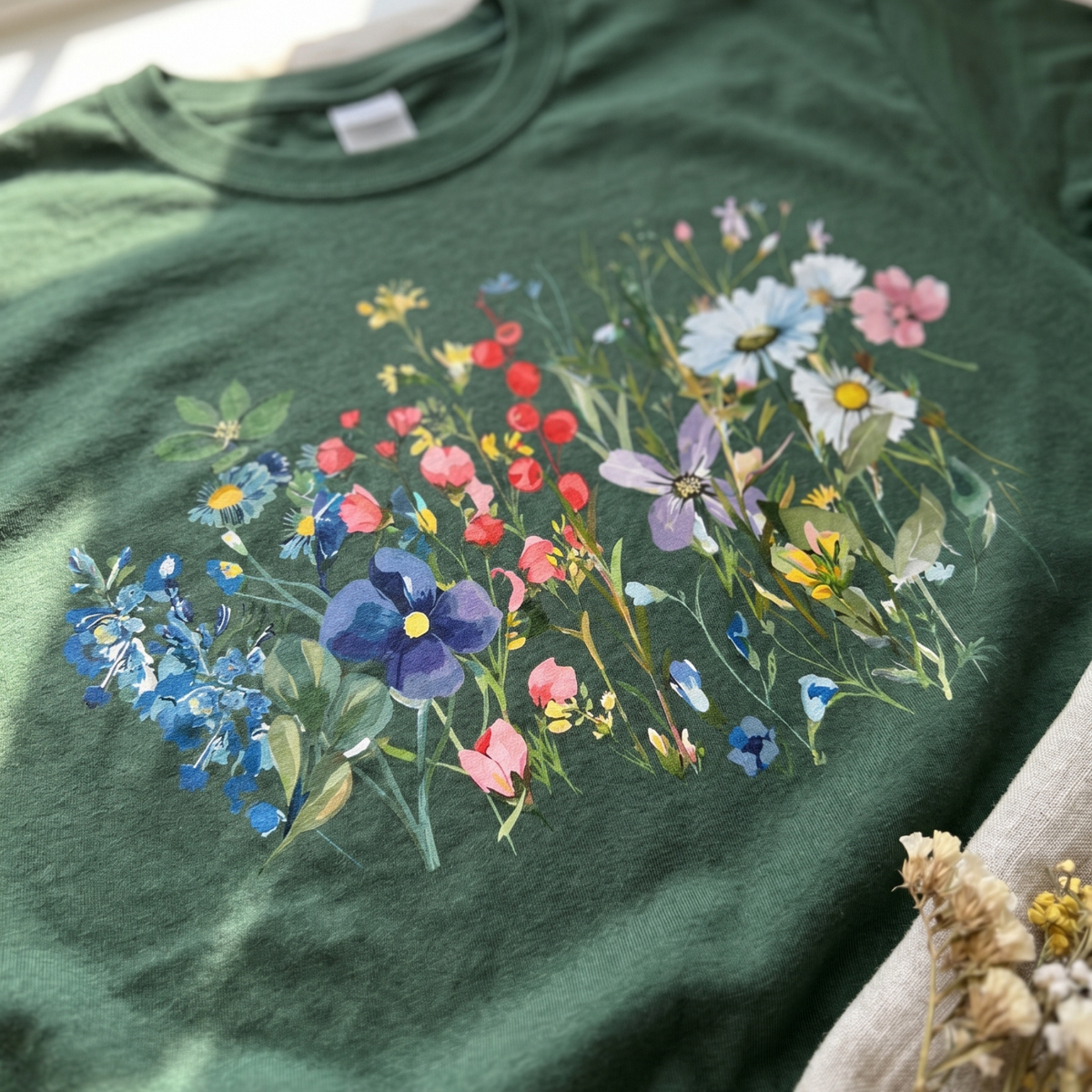 Wildflower Meadow Botanical T-Shirt