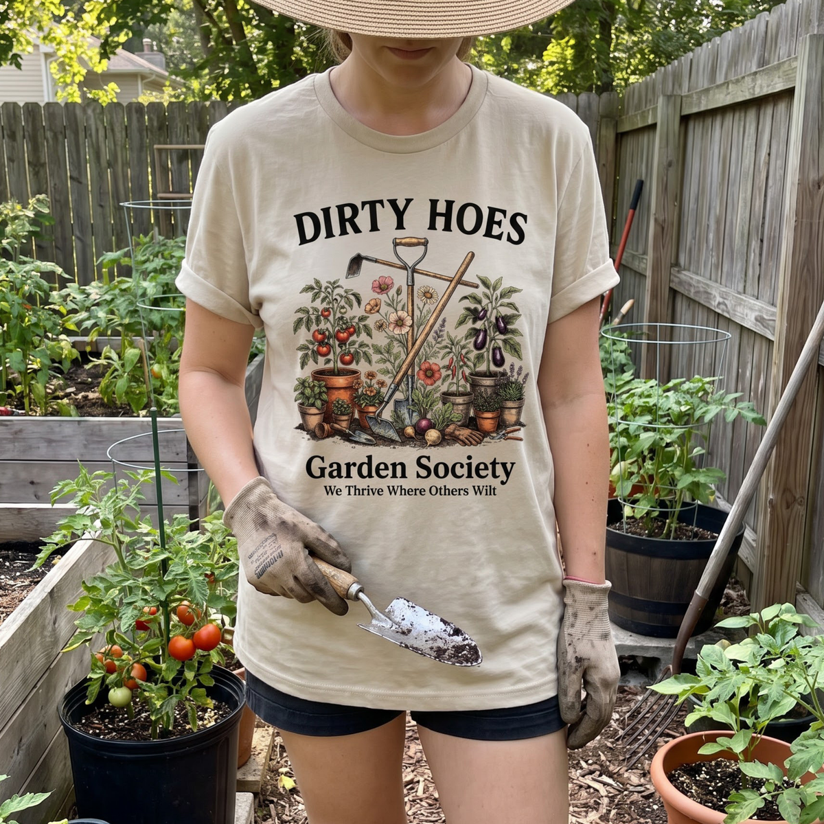 Dirty Hoes Garden Society T-Shirt