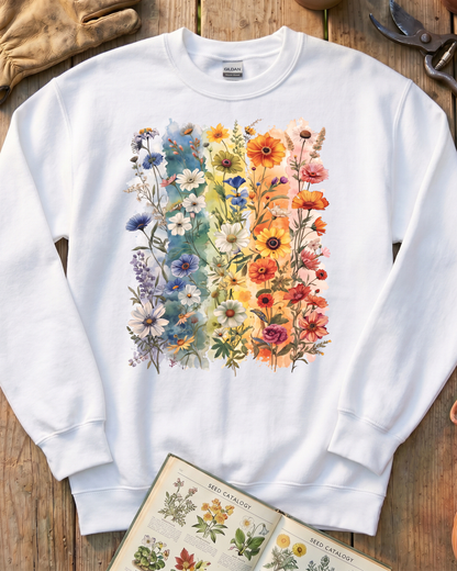 Wildflower Meadow Botanical Sweatshirt