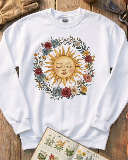 Floral Sun Sweatshirt