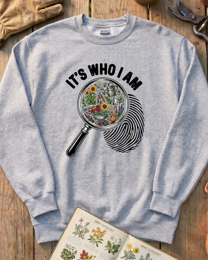 Garden Identity Print Sweatshirt