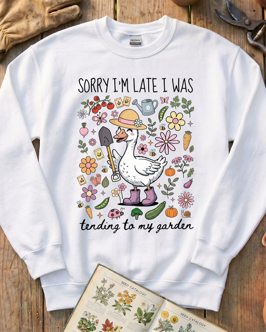 Goose Gardening Sweatshirt