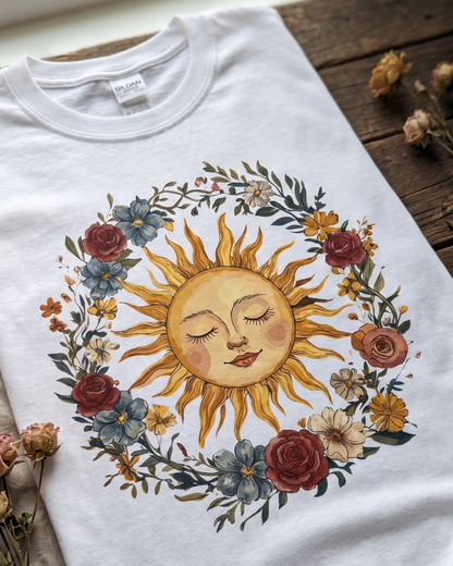 Floral Sun T‑Shirt