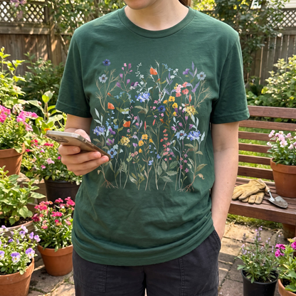 Cute Plant Lady Gardening Lover T-Shirt
