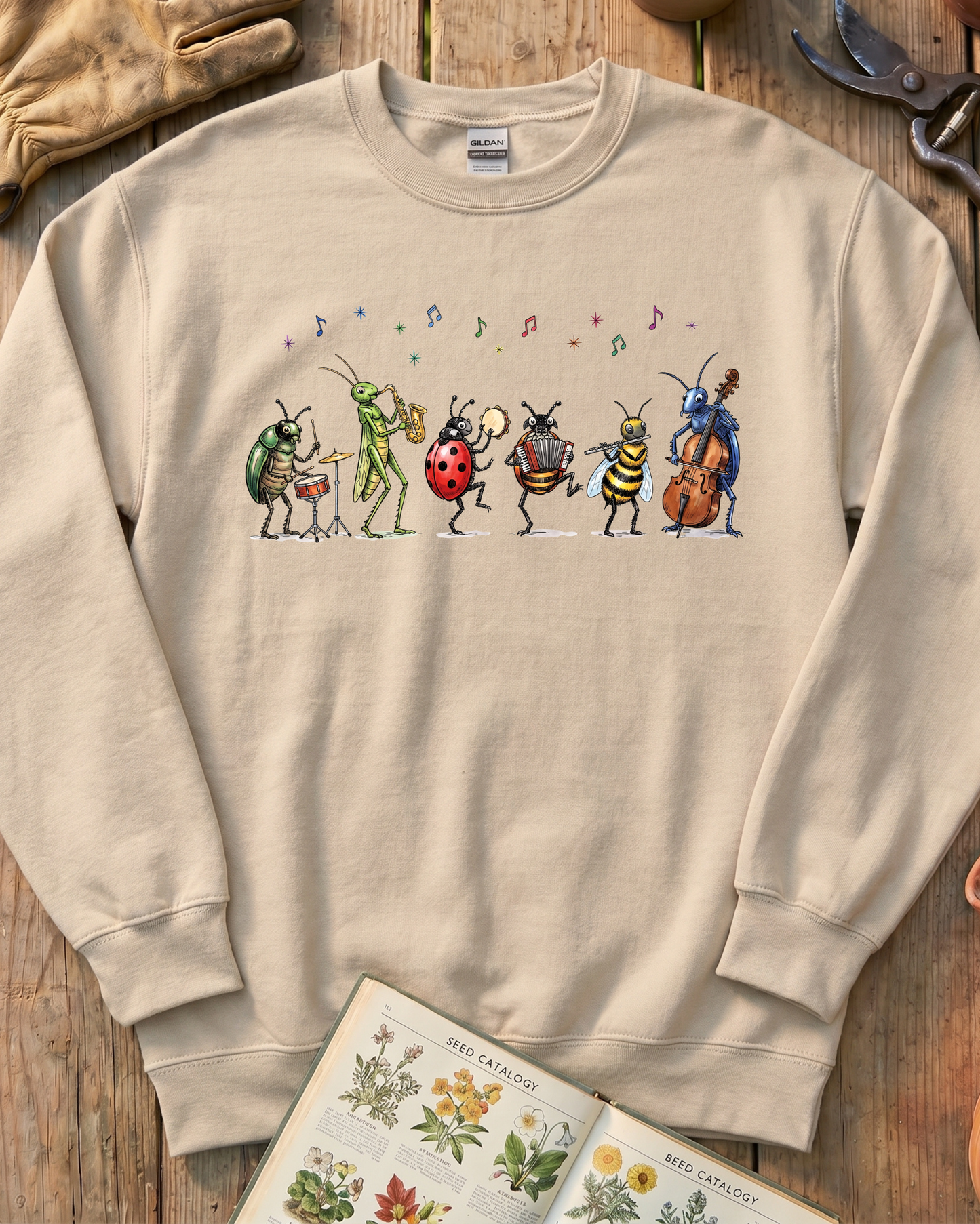 Garden Bug Orchestra Sweatshirt