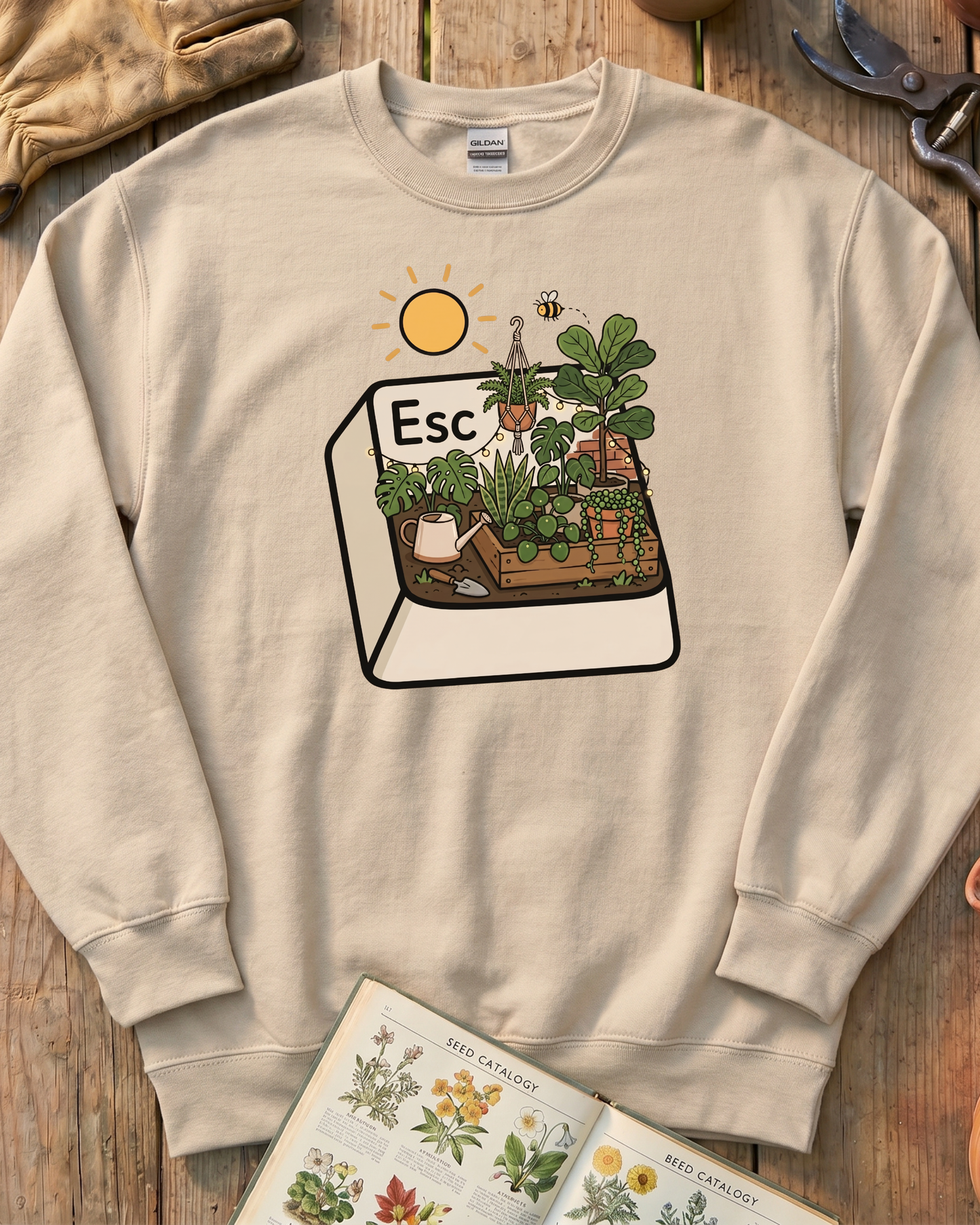 Plant Escape Mode Sweatshirt