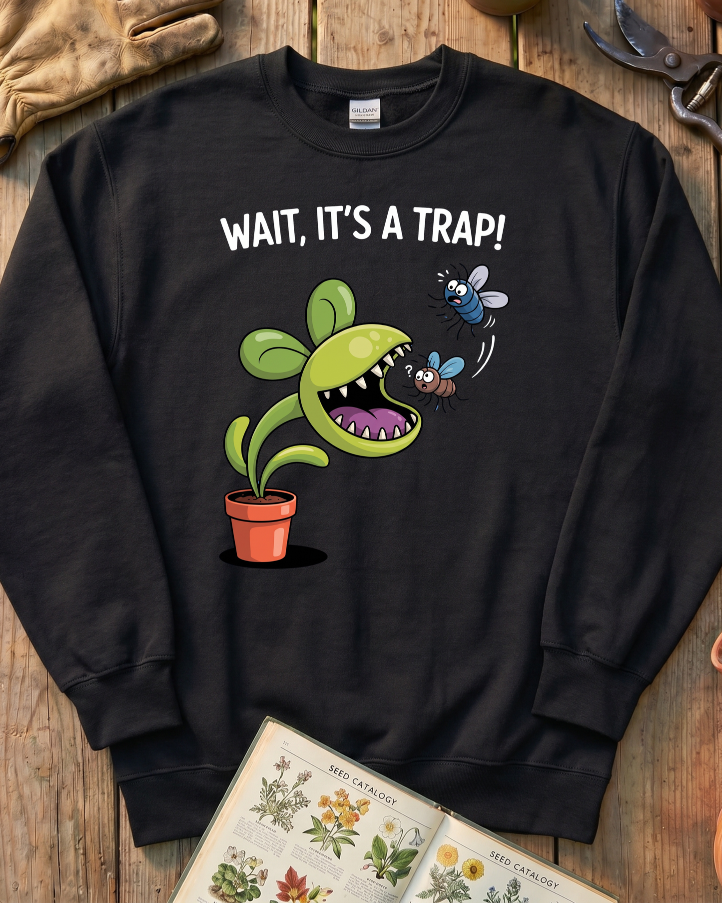 Funny Venus Flytrap Sweatshirt