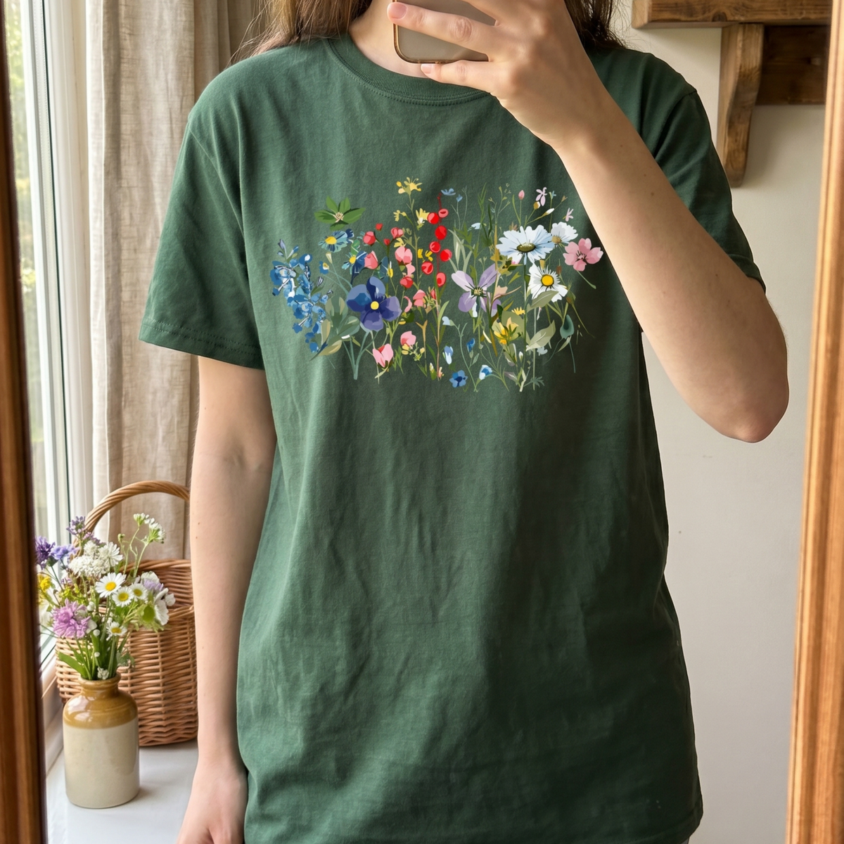 Wildflower Meadow Botanical T-Shirt