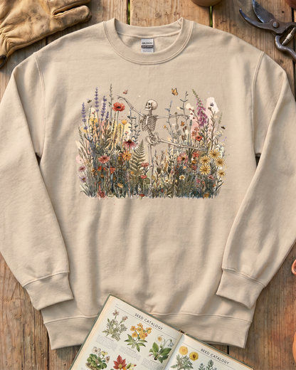 Botanical Skeleton Sweatshirt