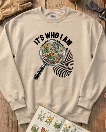 Garden Identity Print Sweatshirt