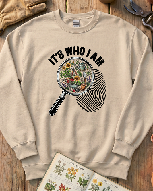 Garden Identity Print Sweatshirt