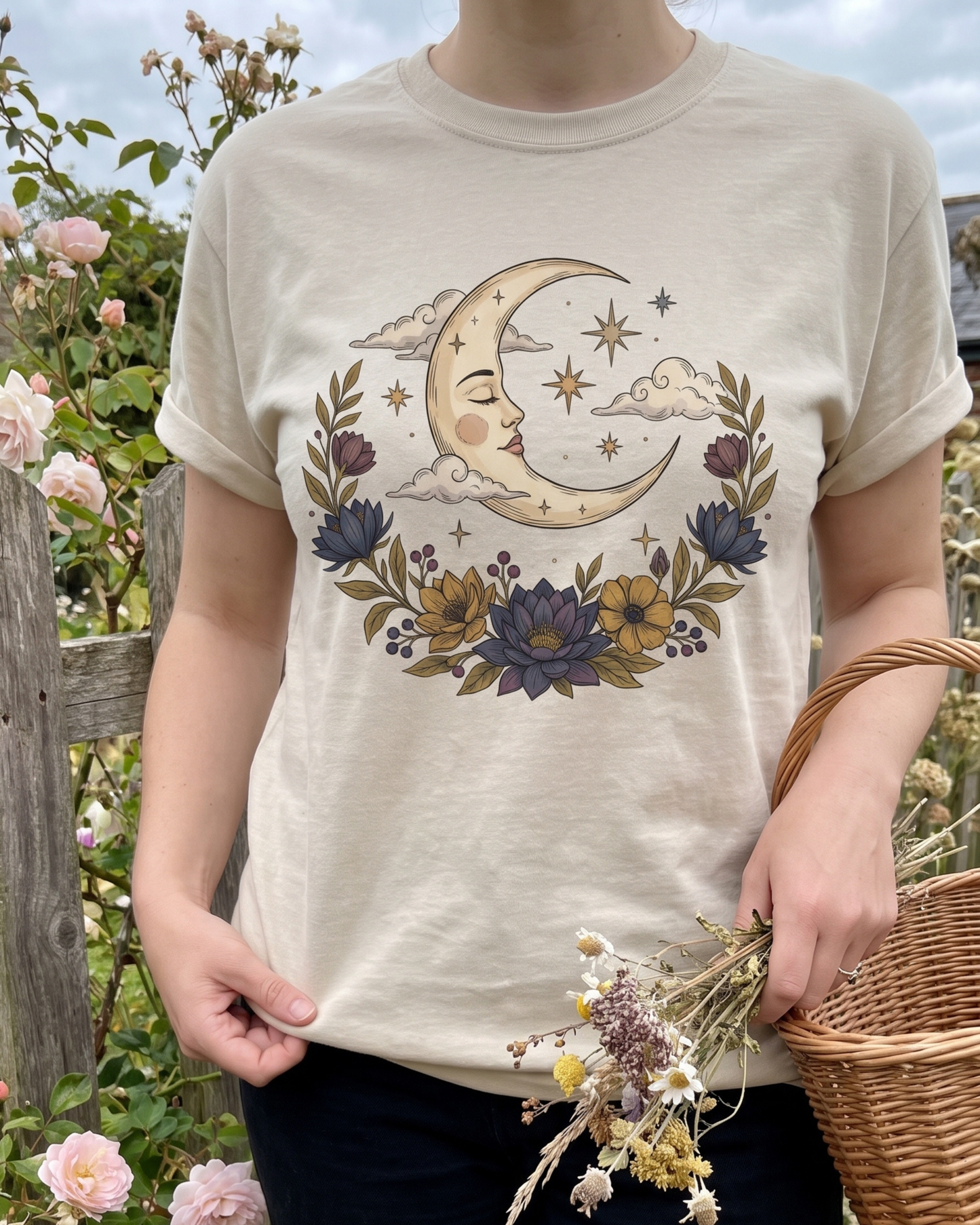 Moon Bloom T‑Shirt