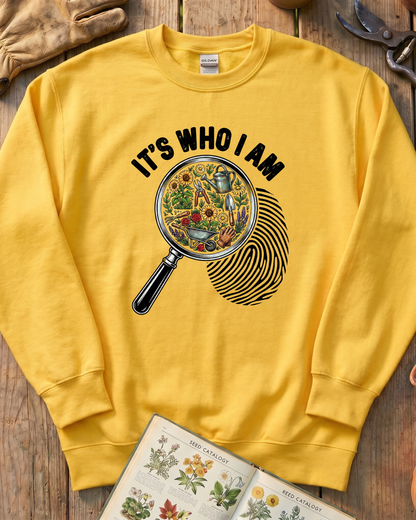 Garden Identity Print Sweatshirt
