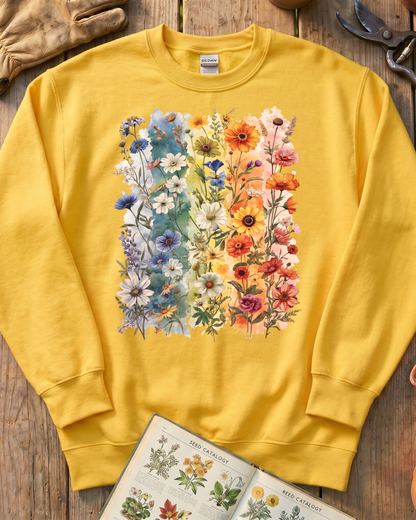 Wildflower Meadow Botanical Sweatshirt