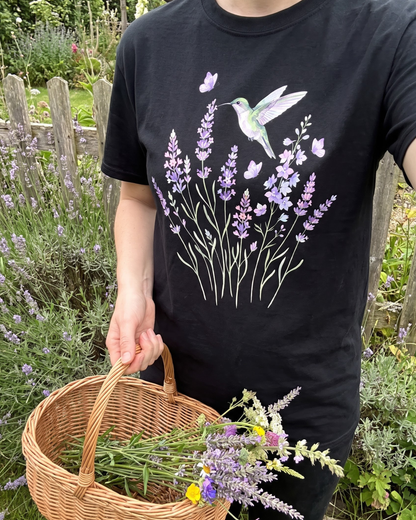 Hummingbird Lavender T‑Shirt