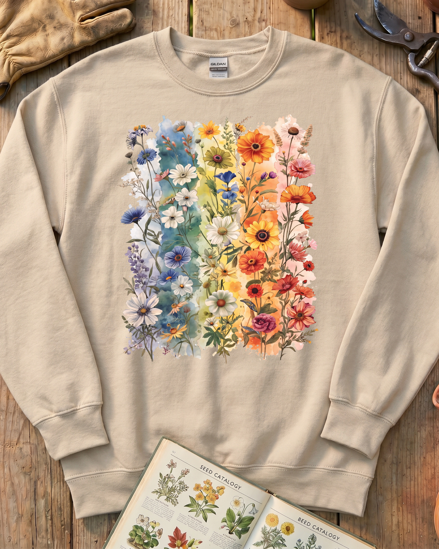 Wildflower Meadow Botanical Sweatshirt