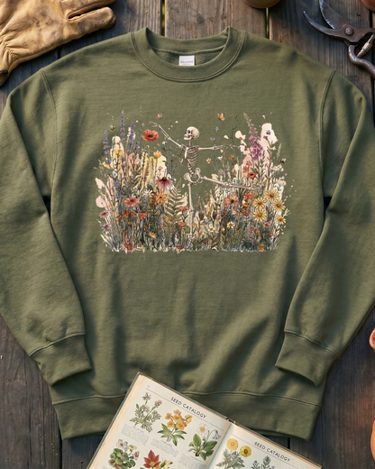 Botanical Skeleton Sweatshirt
