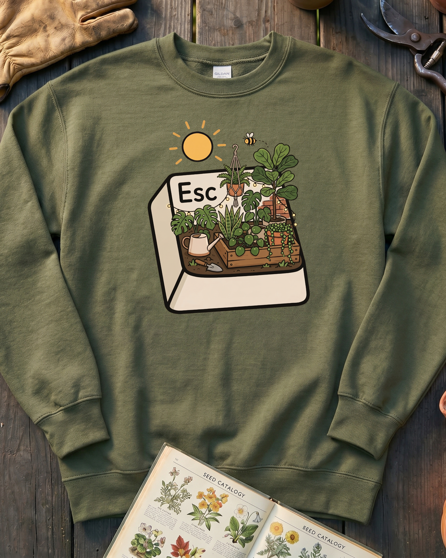 Plant Escape Mode Sweatshirt