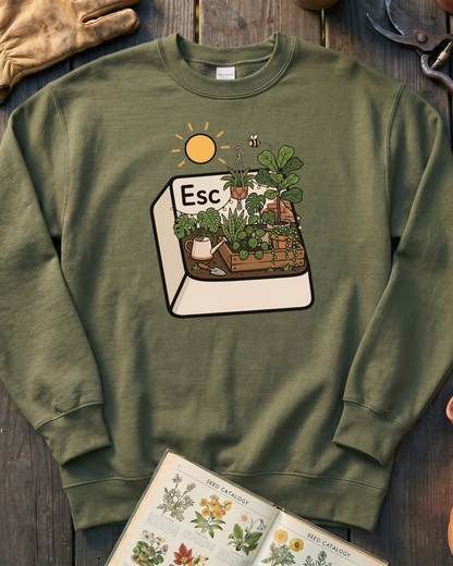 Plant Escape Mode Sweatshirt